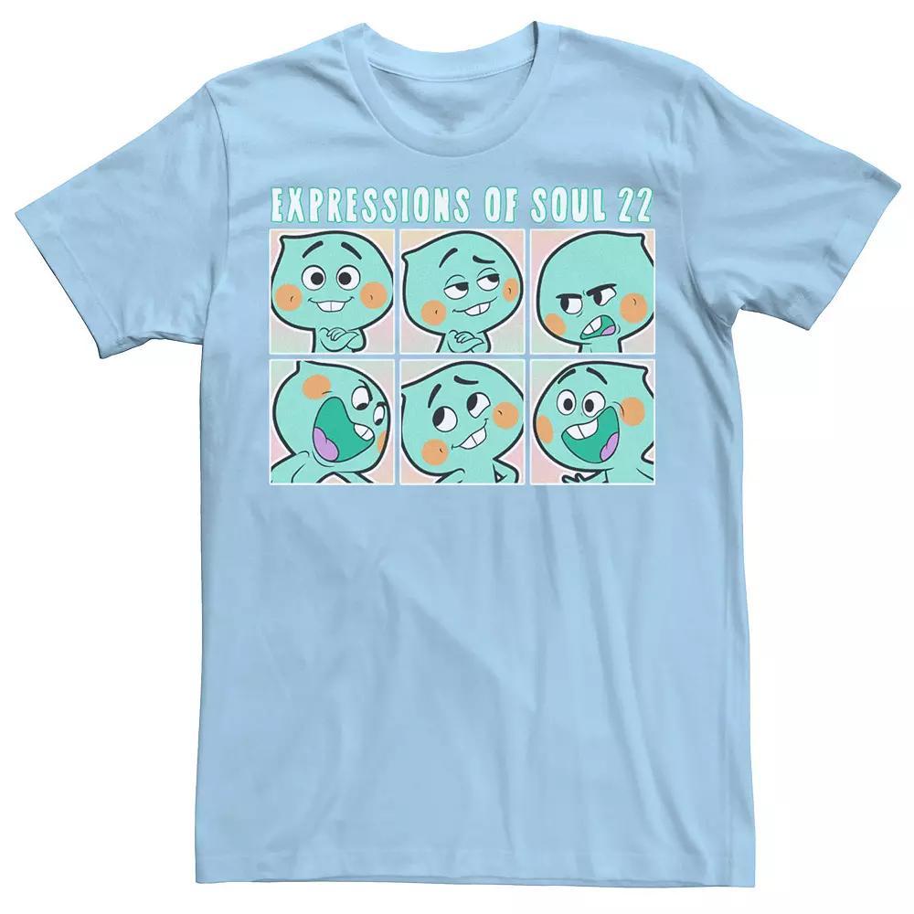 Disney / Pixar's Soul 22 Men's Expressions Of Soul Box Up Tee, Size: Small, Light Blue Product Image