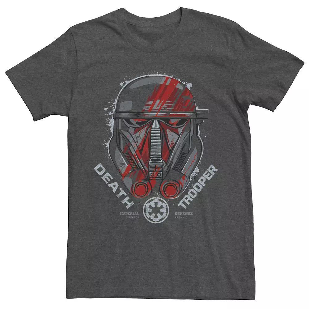 Men's Star Wars Rogue One Death Trooper Portrait Tee, Size: Large, Grey Heather Product Image