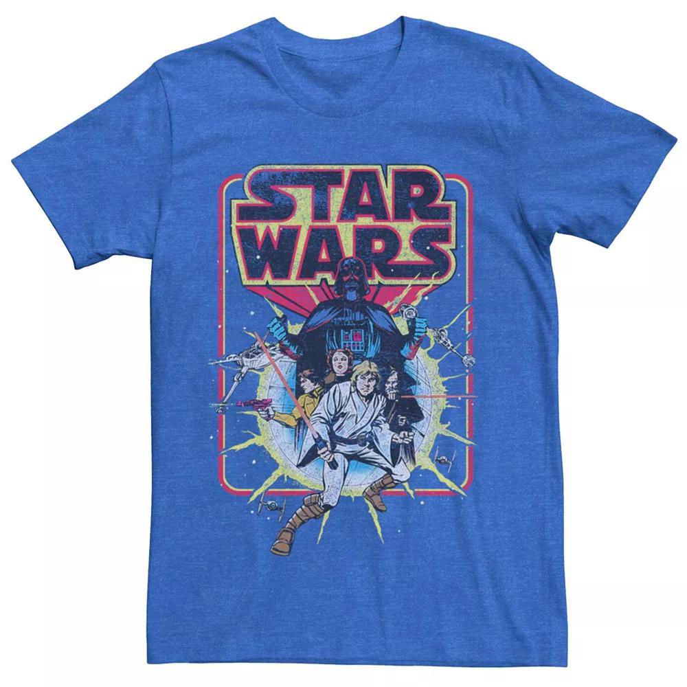 Men's Star Wars Old School Comic-Style Tee,  Product Image