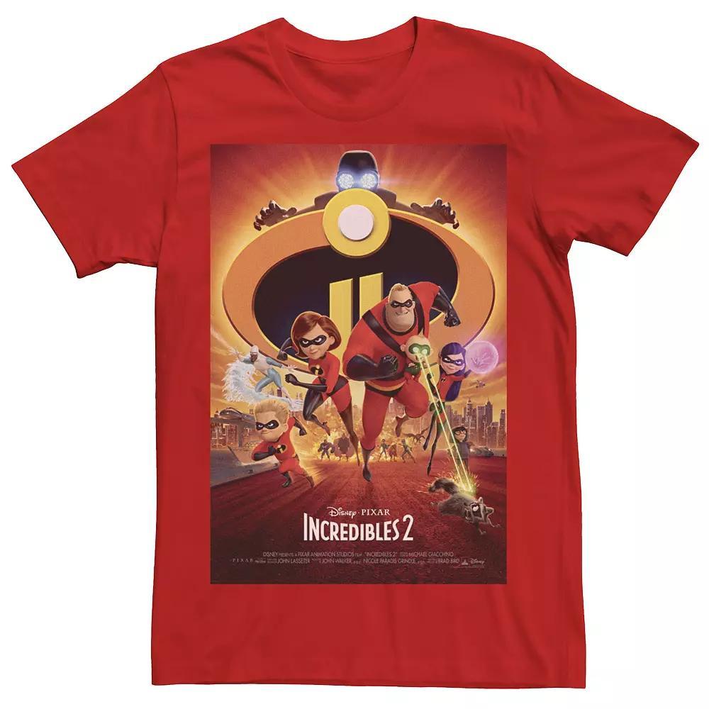 Disney / Pixar's The Incredibles Men's Group Shot Poster Tee, Size: Large Product Image