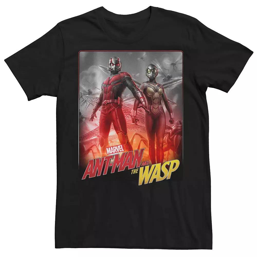 Men's Marvel Ant-Man And The Wasp Group Shot Poster Tee,  Product Image