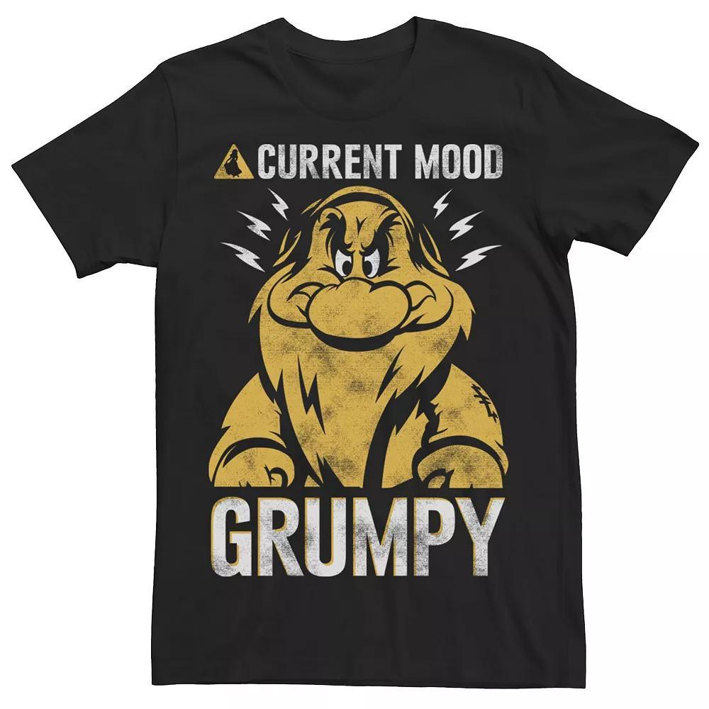 Men's Disney's Snow White Grumpy Dwarf Current Mood Tee,  Product Image