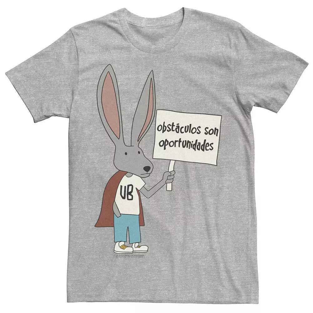 Men's The Suicide Squad Knock Off Bunny Tee, Boy's, Size: XXL, Athletic Grey Product Image