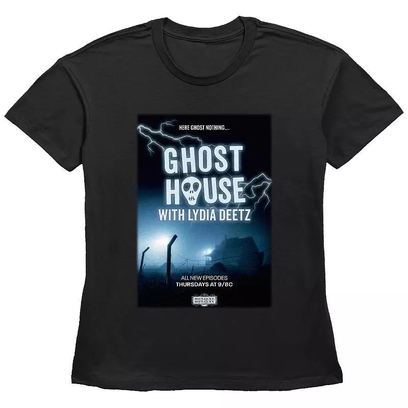 Womens Beetlejuice 2 Ghost House All New Episodes Graphic Tee Product Image