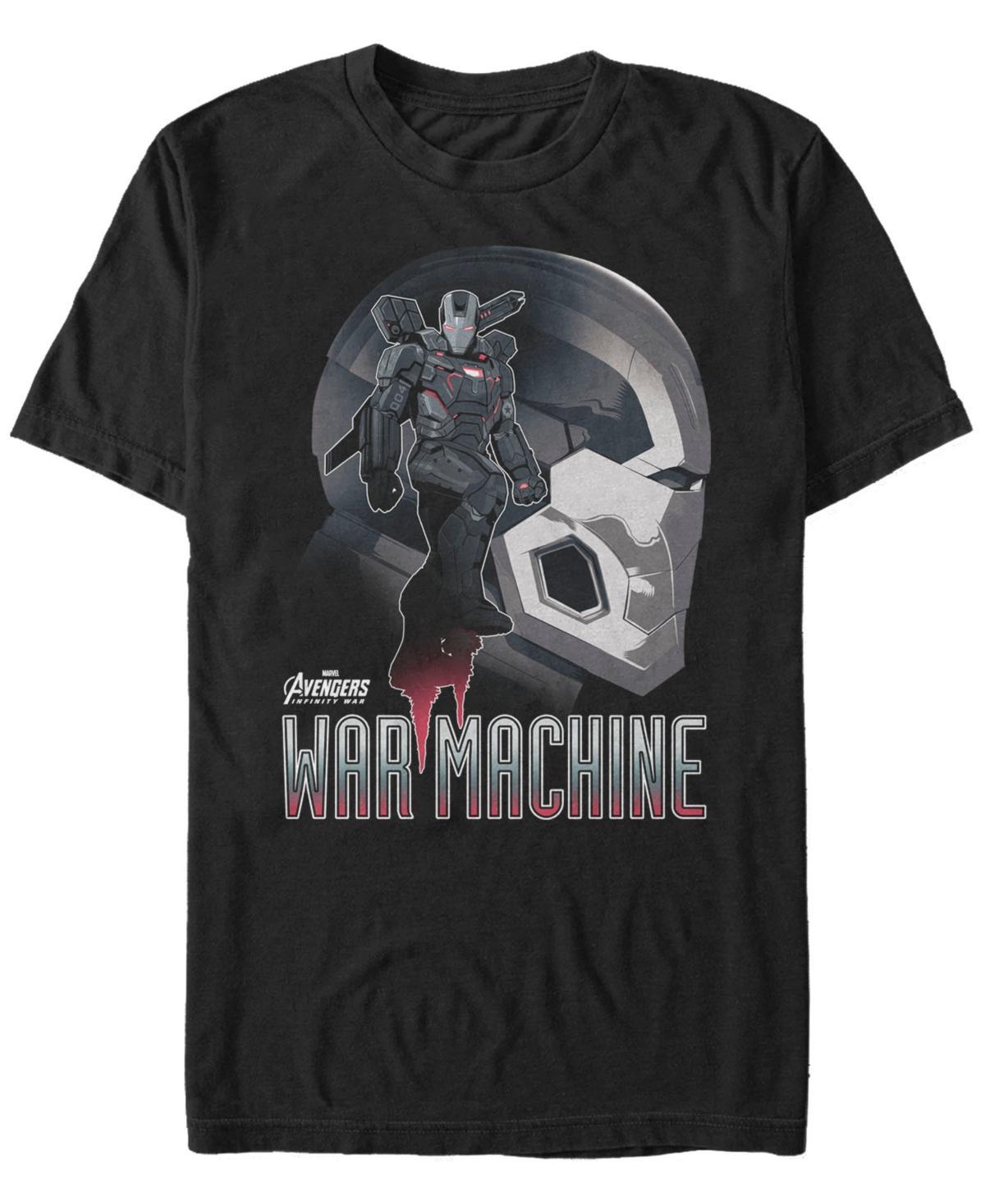 Men's Marvel Avengers Infinity War War Machine Silhouette Graphic Tee, Size: XXL, Black Product Image