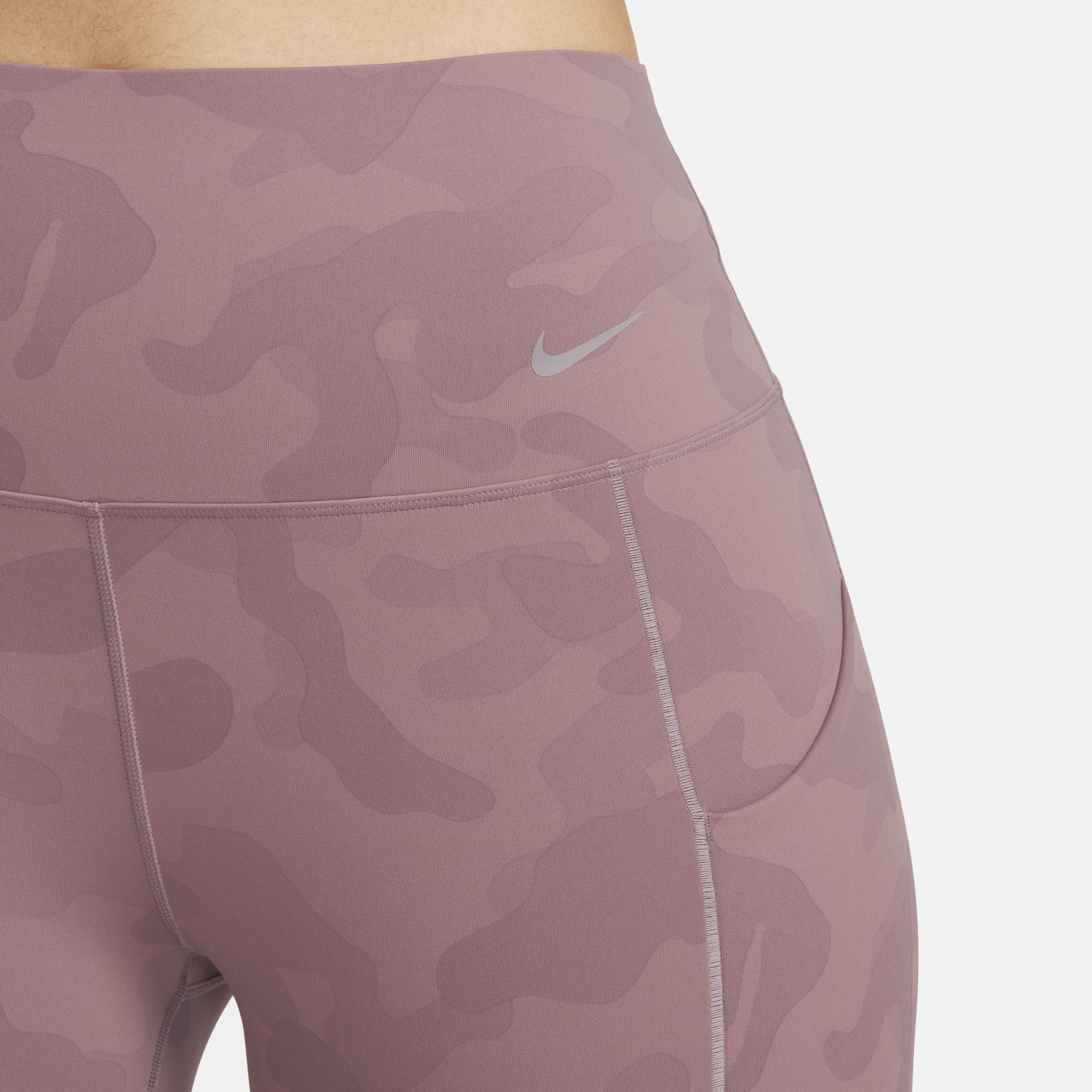 Nike Universa Women's Medium-Support High-Waisted 7/8 Camo Leggings with Pockets Product Image