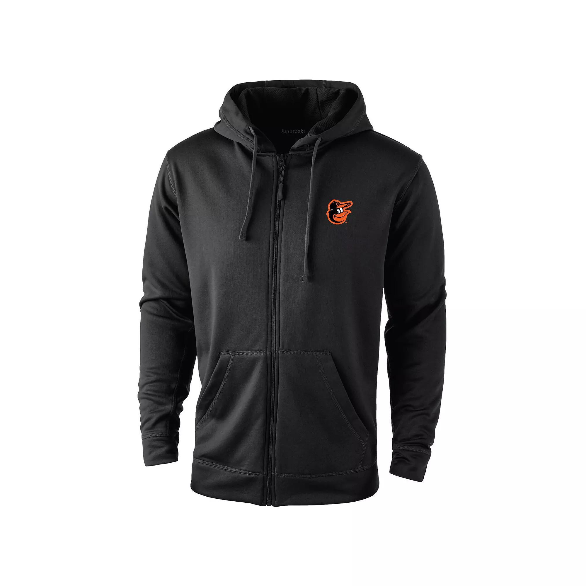 Men's Dunbrooke Black Baltimore Orioles Trophy Full-Zip Hoodie,  Product Image