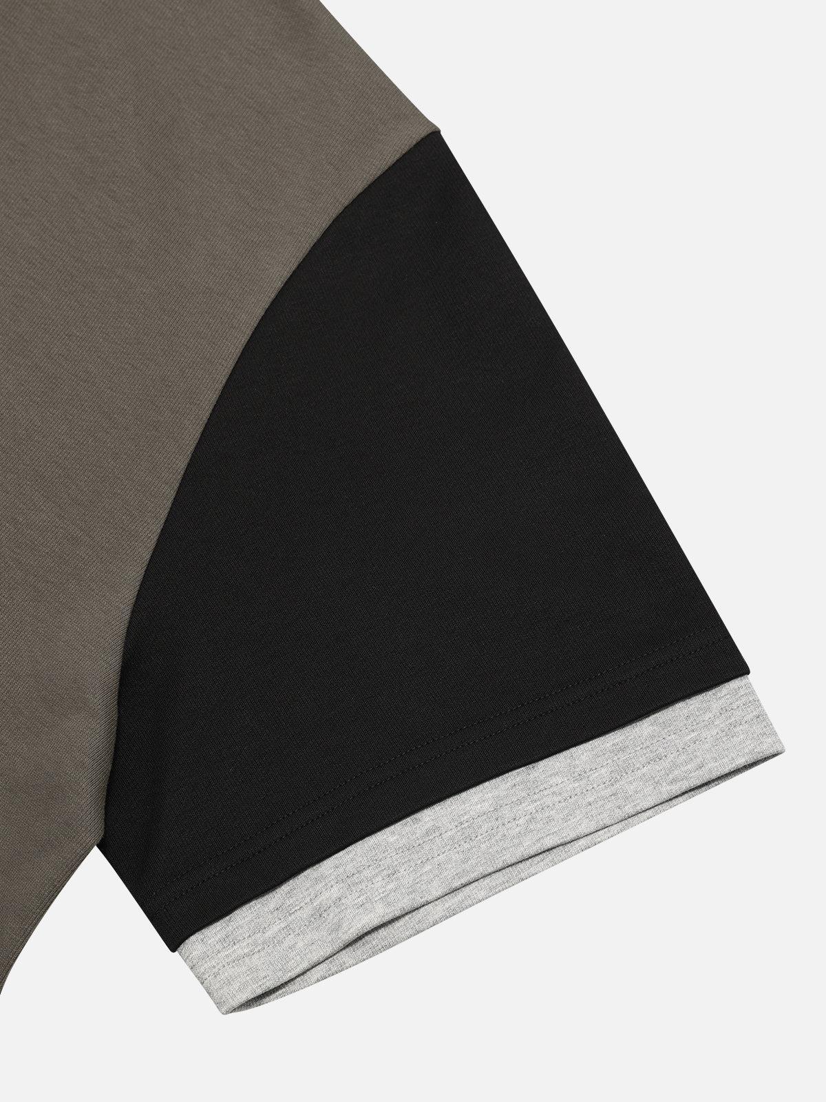 Aelfric Eden Color Blocking Two Layer Tee Product Image