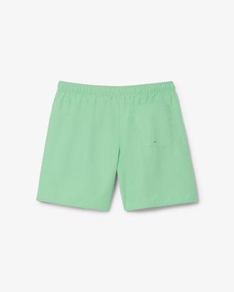 Mid Length Monochrome Swim Trunks Product Image