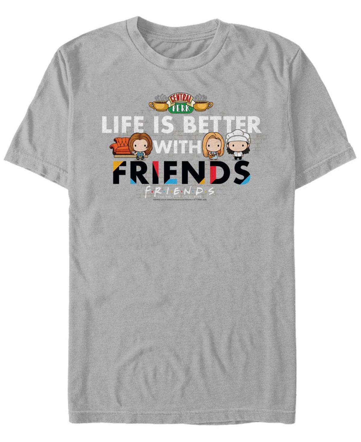 Mens Friends Chibi Better With Friends Tee Product Image