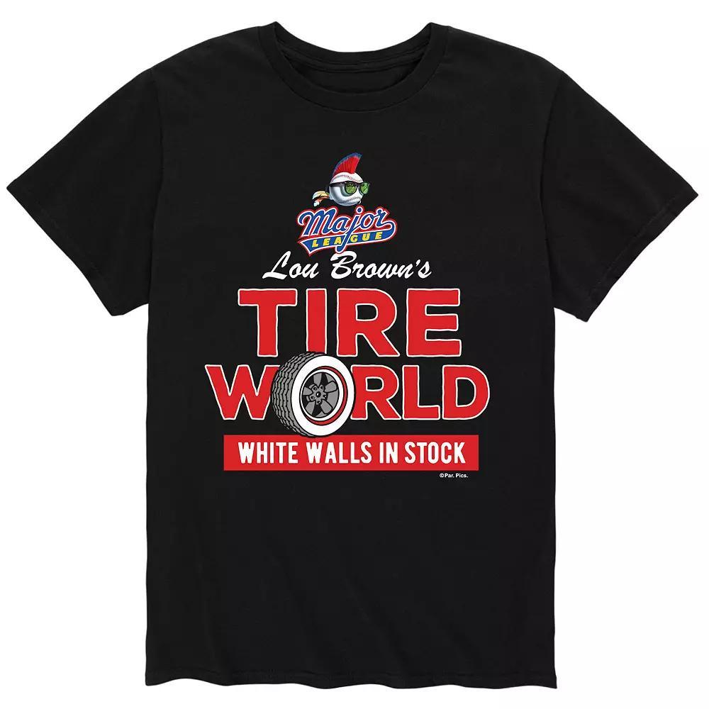 Men's Major League Tire World Tee,  Product Image