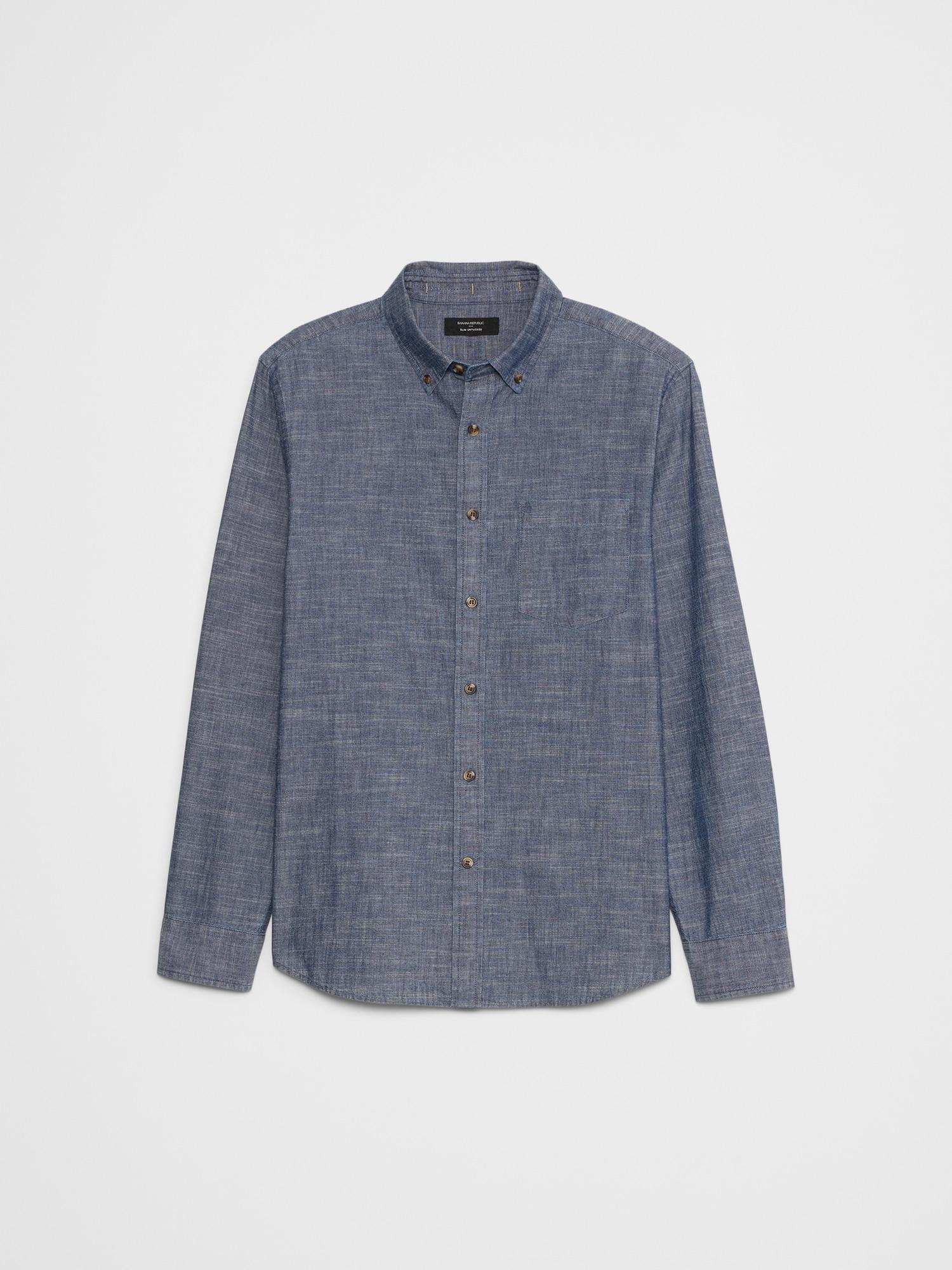 Slim Softwash Cotton Shirt Product Image