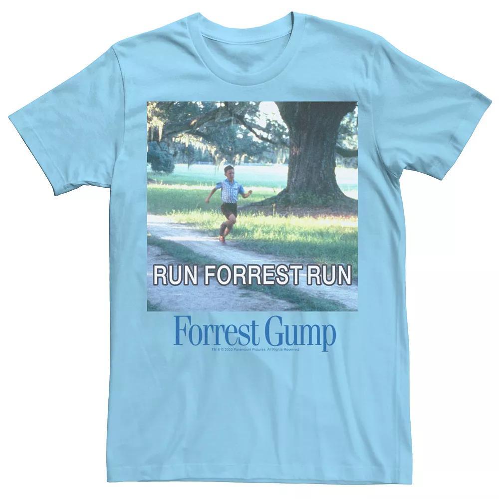 Men's Forrest Gump Run Forrest Run Photo Panel Tee,  Product Image