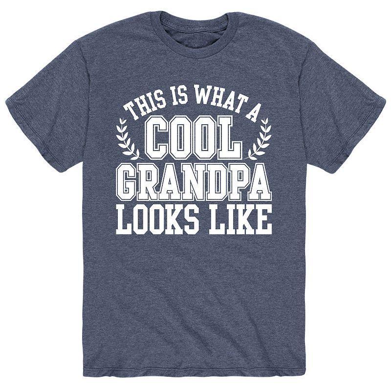 Men's What Cool Grandpa Tee, Size: Small, Blue Product Image