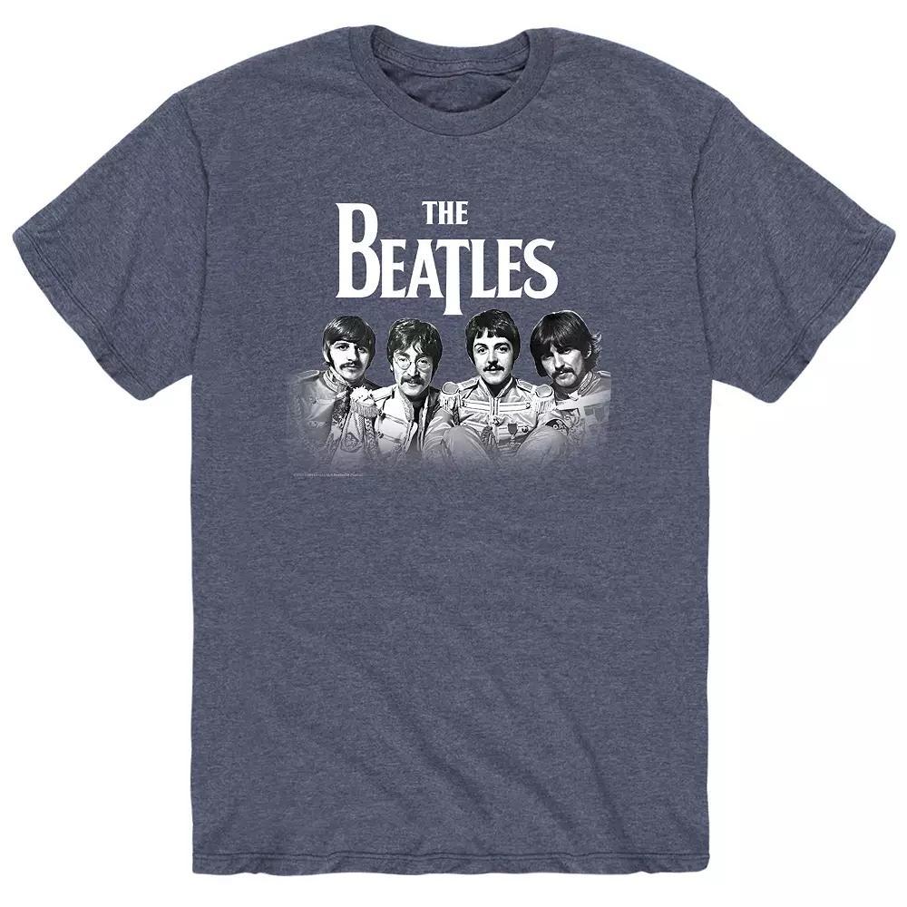 Men's The Beatles Art Tee, Size: Large, Yellow Product Image