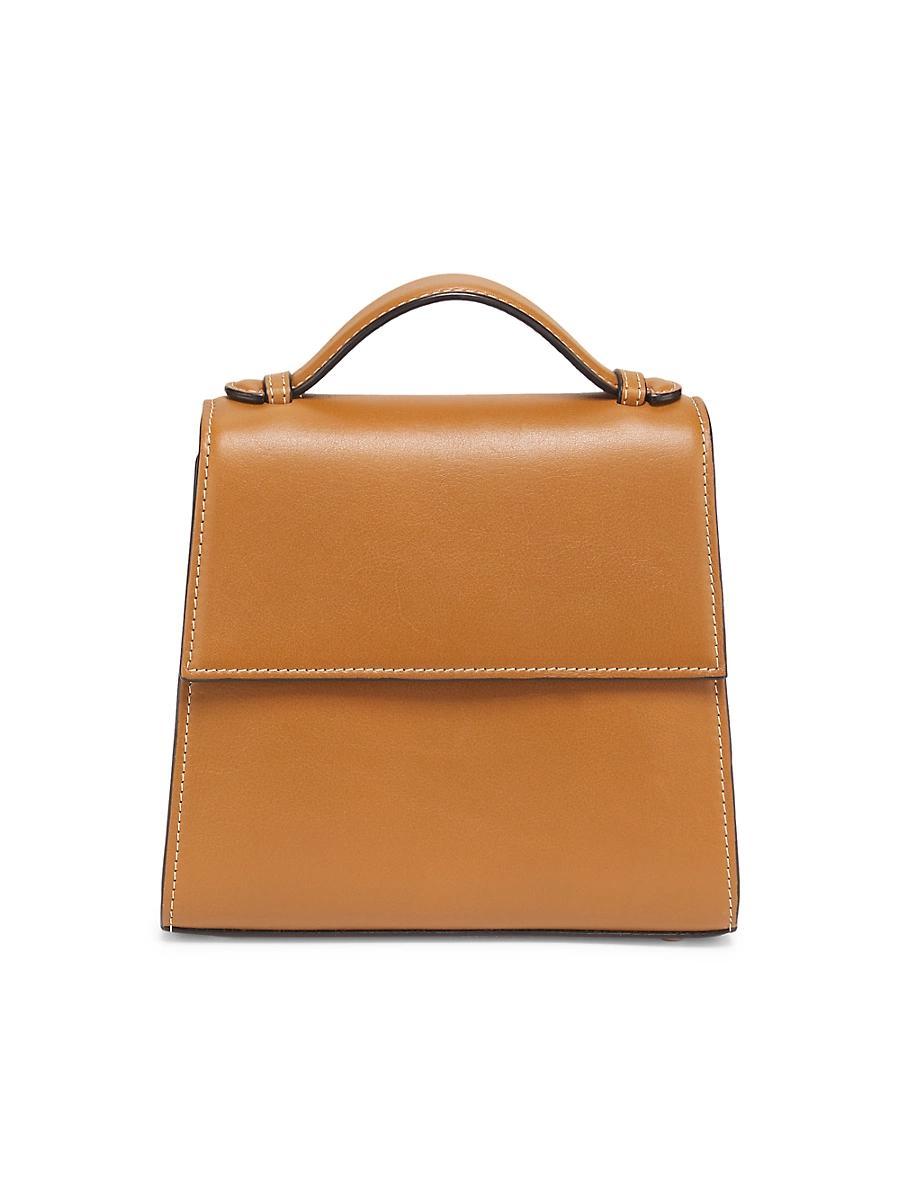 Womens Small Leather Top Handle Bag Product Image