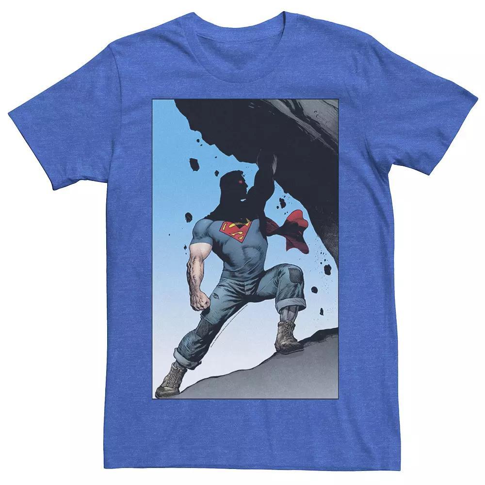 Men's DC Comics Superman Power Lift Comic Poster Tee,  Product Image