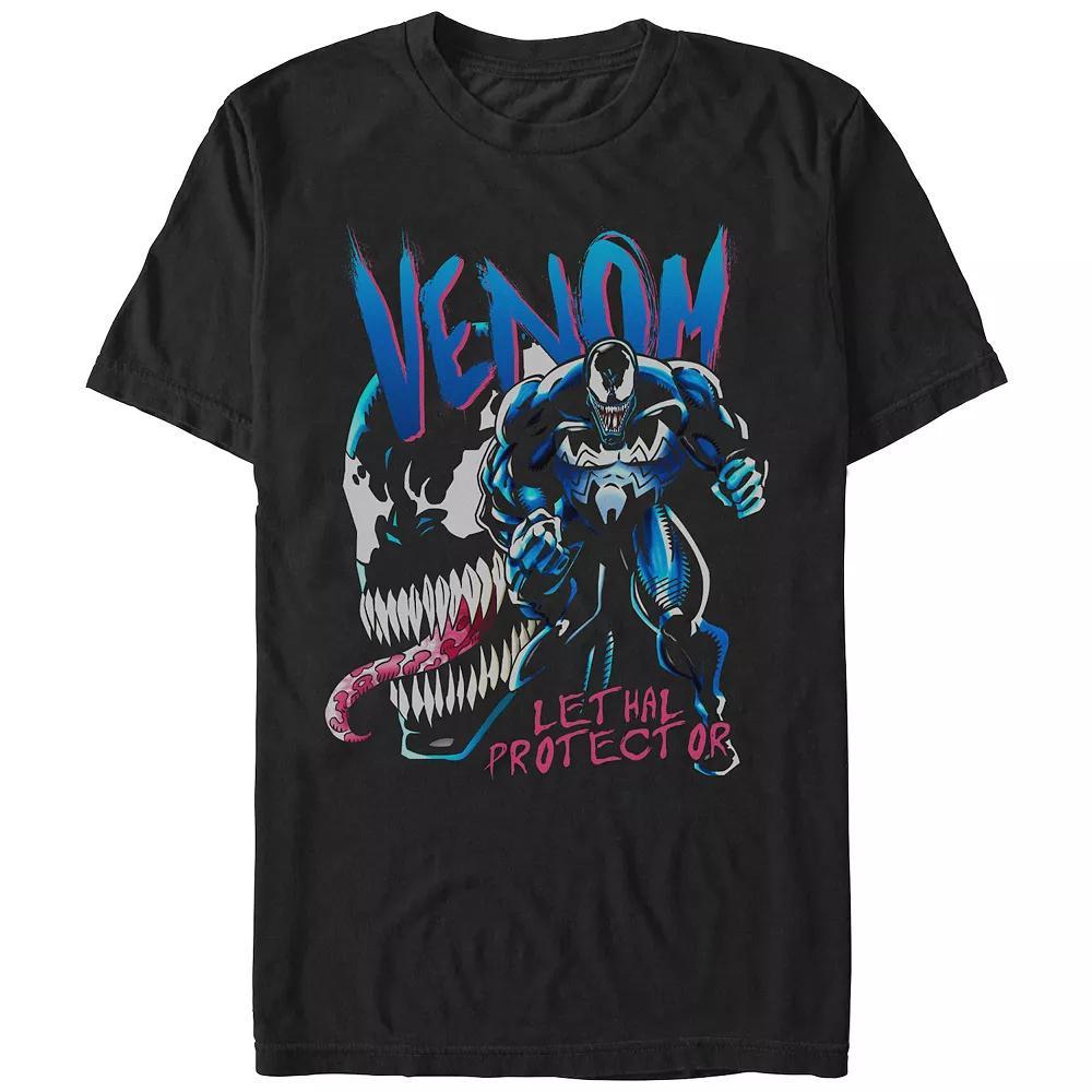 Men's Spider-Man Venom Poster Graphic Tee, Size: XS, Black Product Image