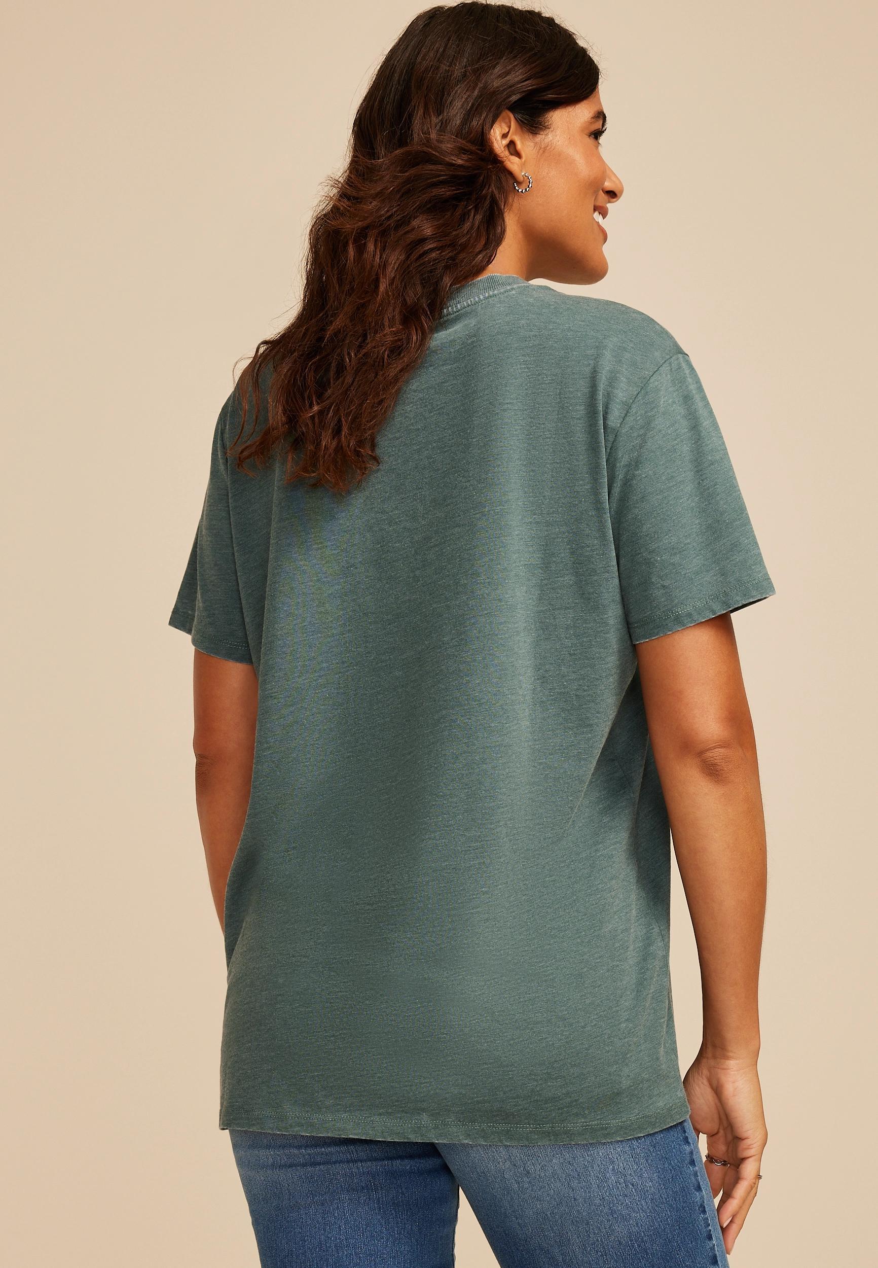 Daisy Valley Oversized Fit Graphic Tee Product Image