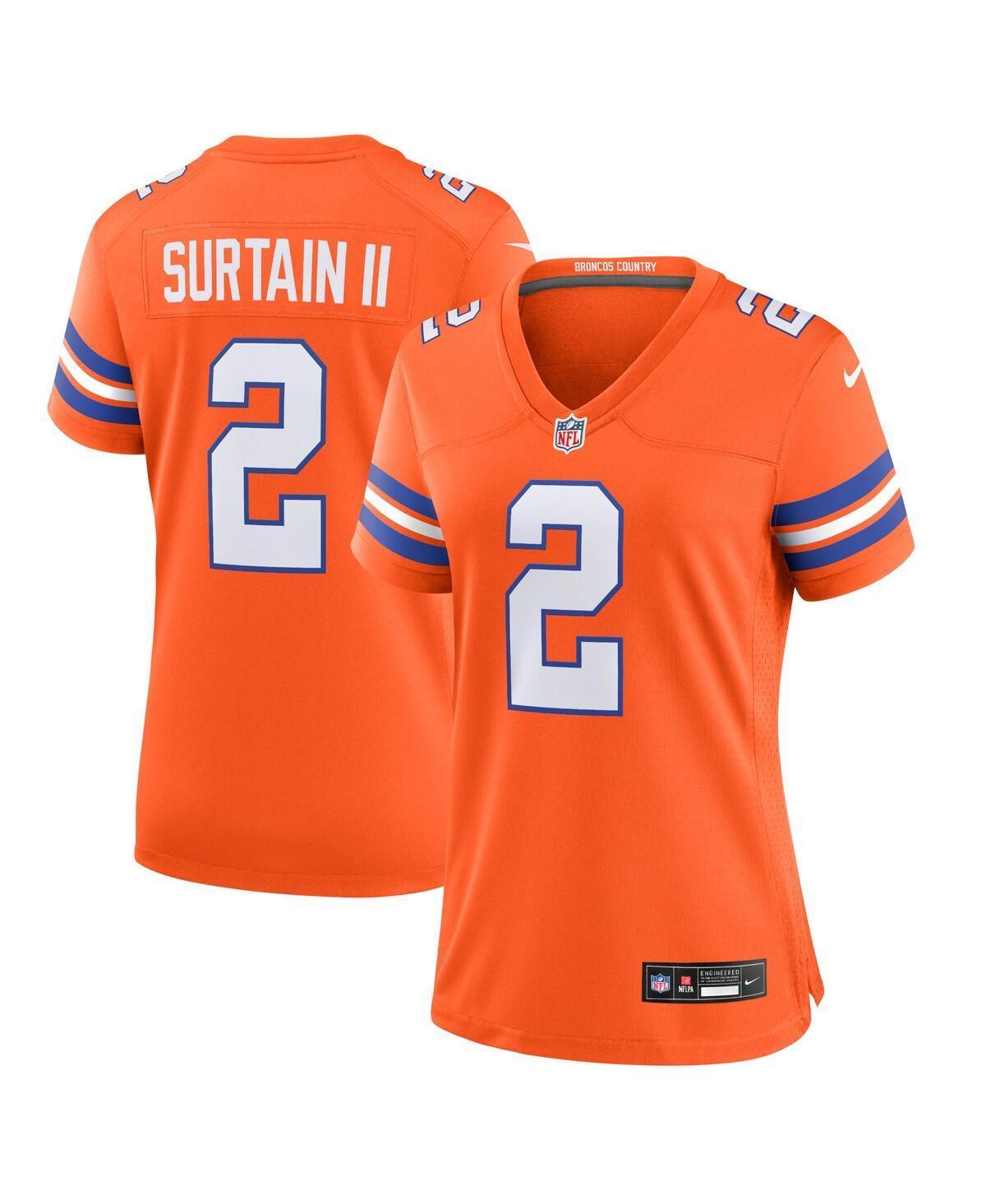 Patrick Surtain II Denver Broncos Nike Women's NFL Game Football Jersey Product Image