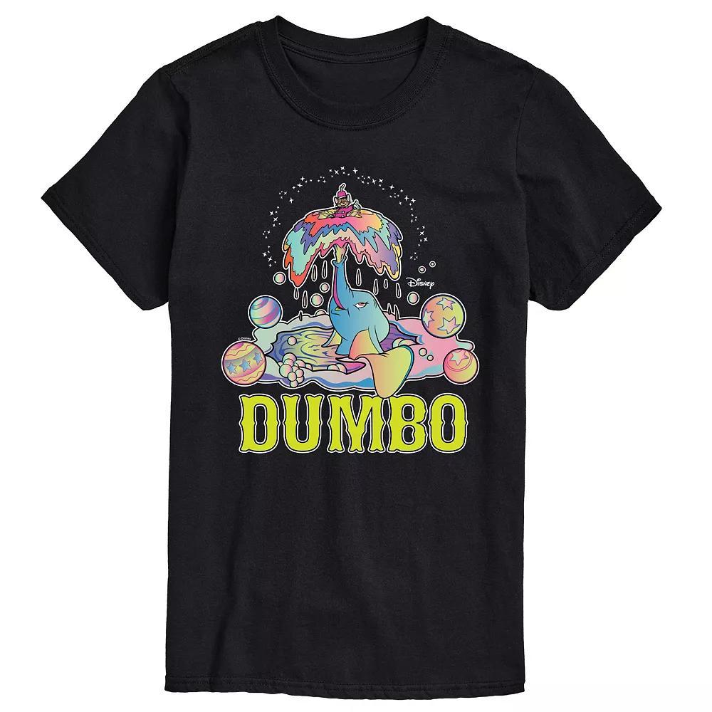 Disney's Dumbo Men's Psychedelic Graphic Tee,  Product Image