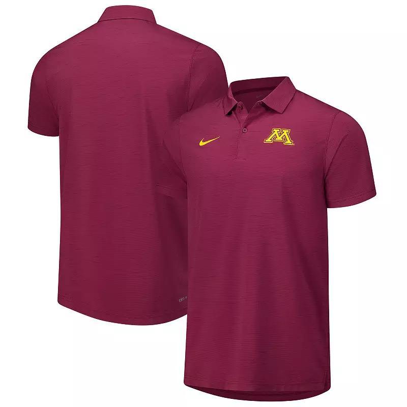 Men's Nike Maroon Minnesota Golden Gophers Performance Polo, Size: 3XL, Red Product Image