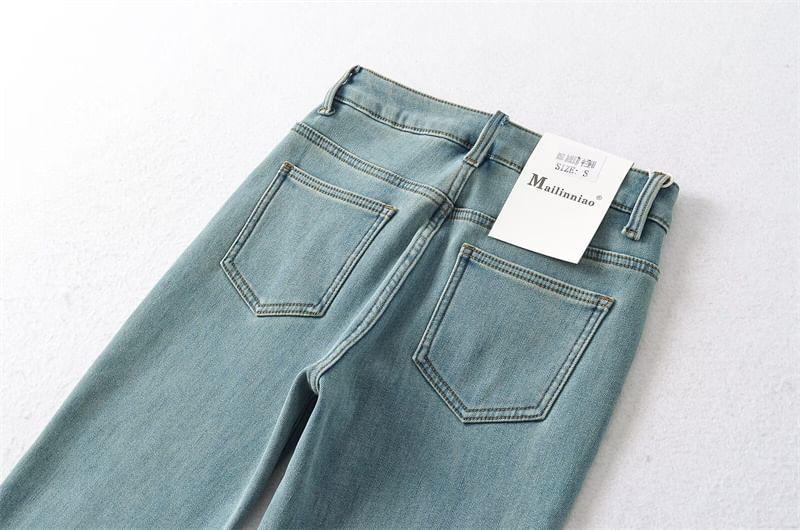 High Rise Flared Jeans Product Image