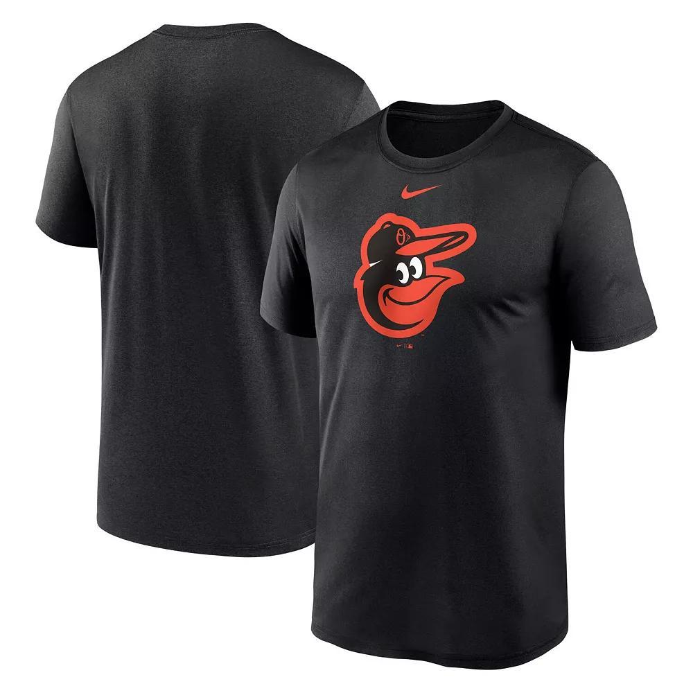 Men's Nike Red Los Angeles Angels New Legend Logo T-Shirt,  Product Image