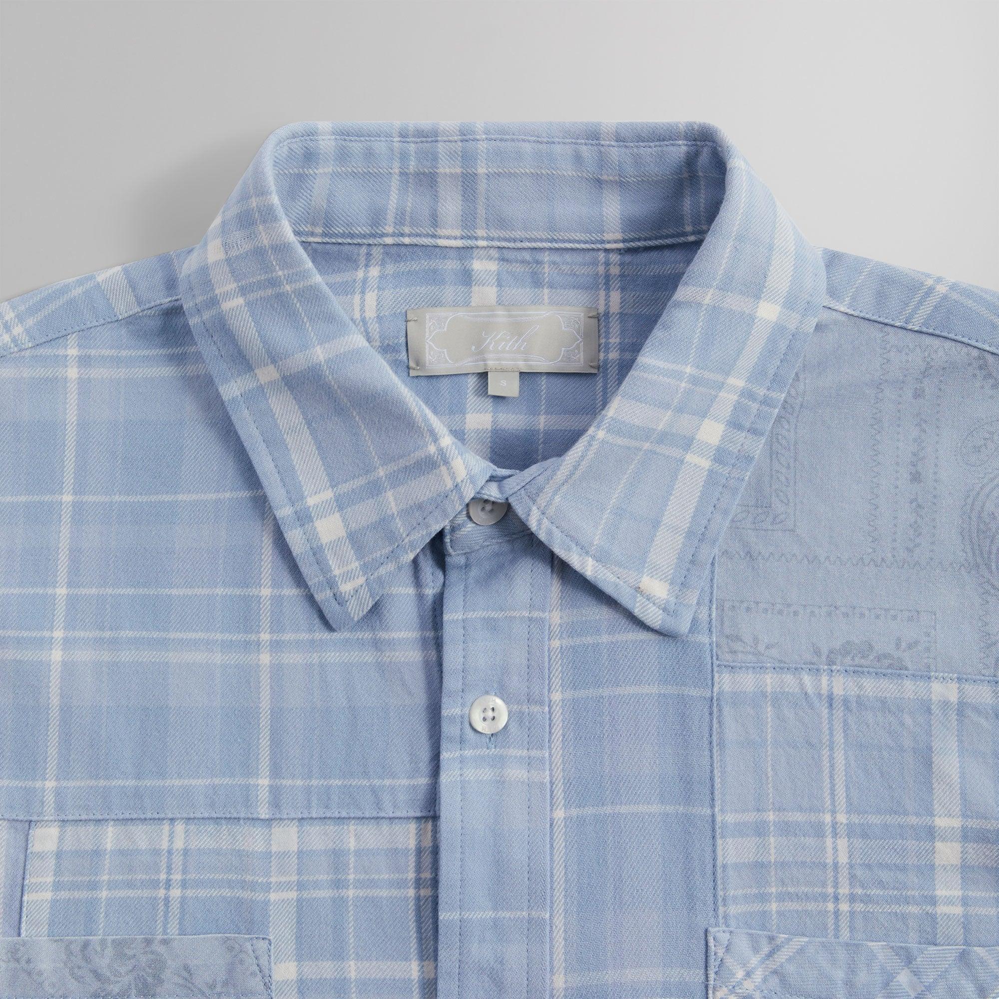 Kith Patchwork Jaydin Buttondown Shirt - Daydream Male Product Image