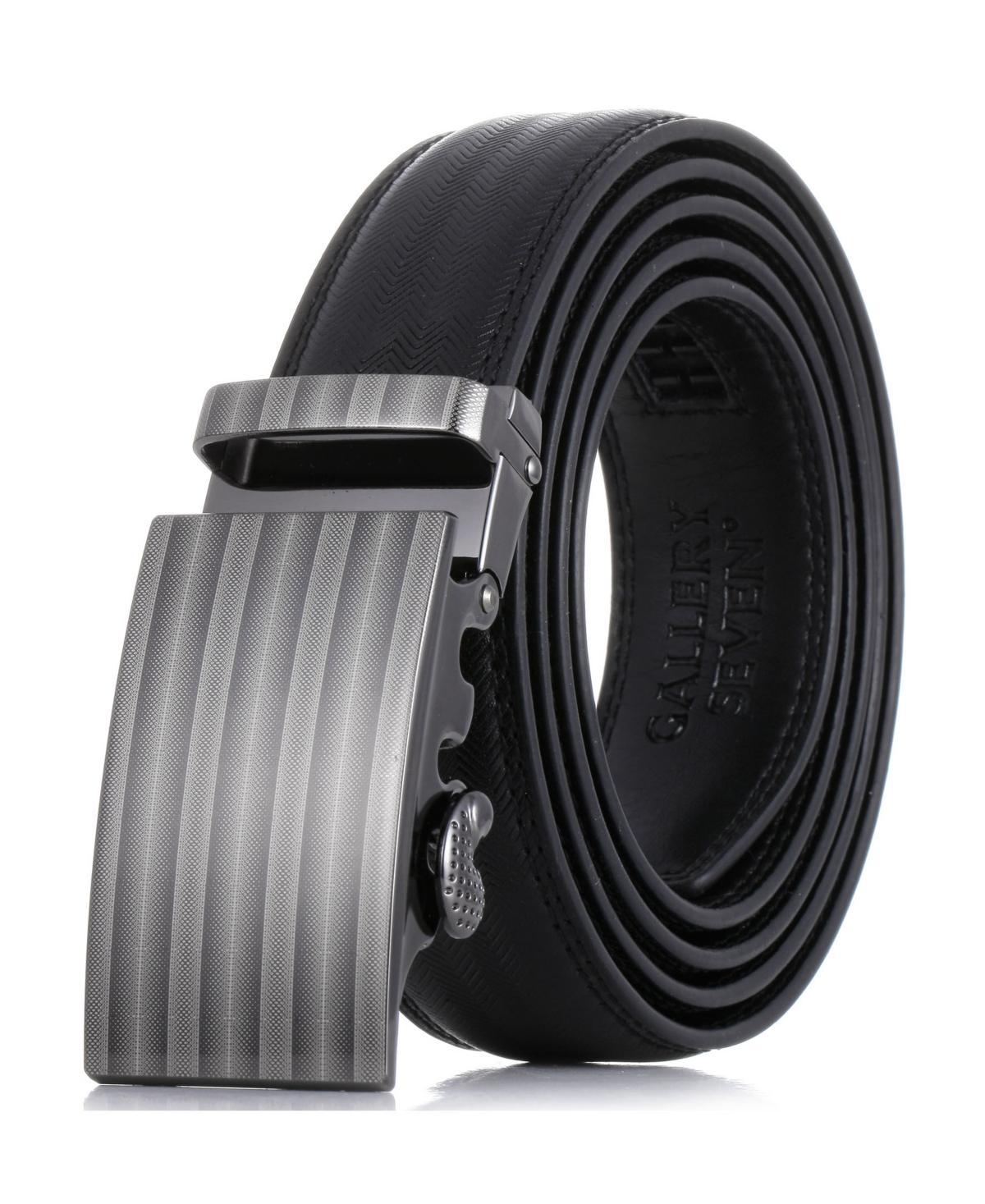 Mens Modern Matte Leather Ratchet Belt Product Image