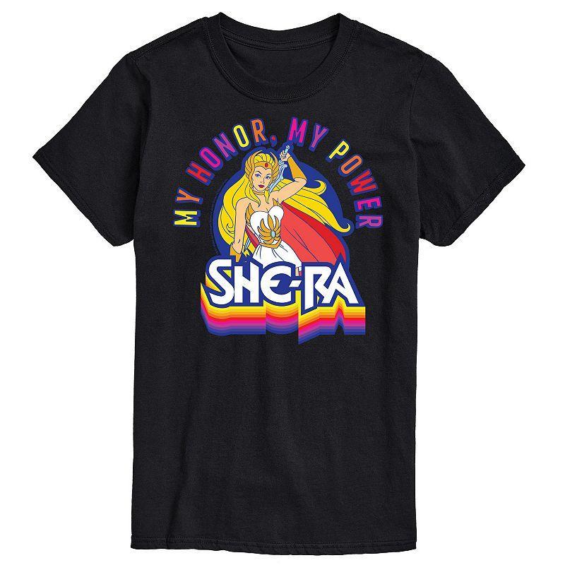 Men's SheRa My Honor My Power Graphic Tee, Size: XL, Black Product Image