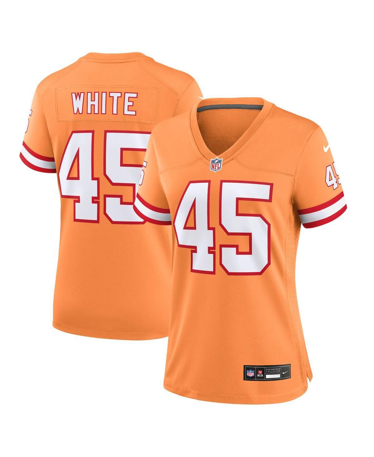 Women's Nike Devin White Orange Tampa Bay Buccaneers Player Jersey, Size: Medium Product Image