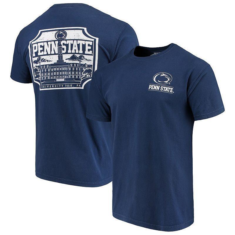 Men's Navy Penn State Nittany Lions Comfort Colors Campus Icon T-Shirt, Size: 3XL, Blue Product Image