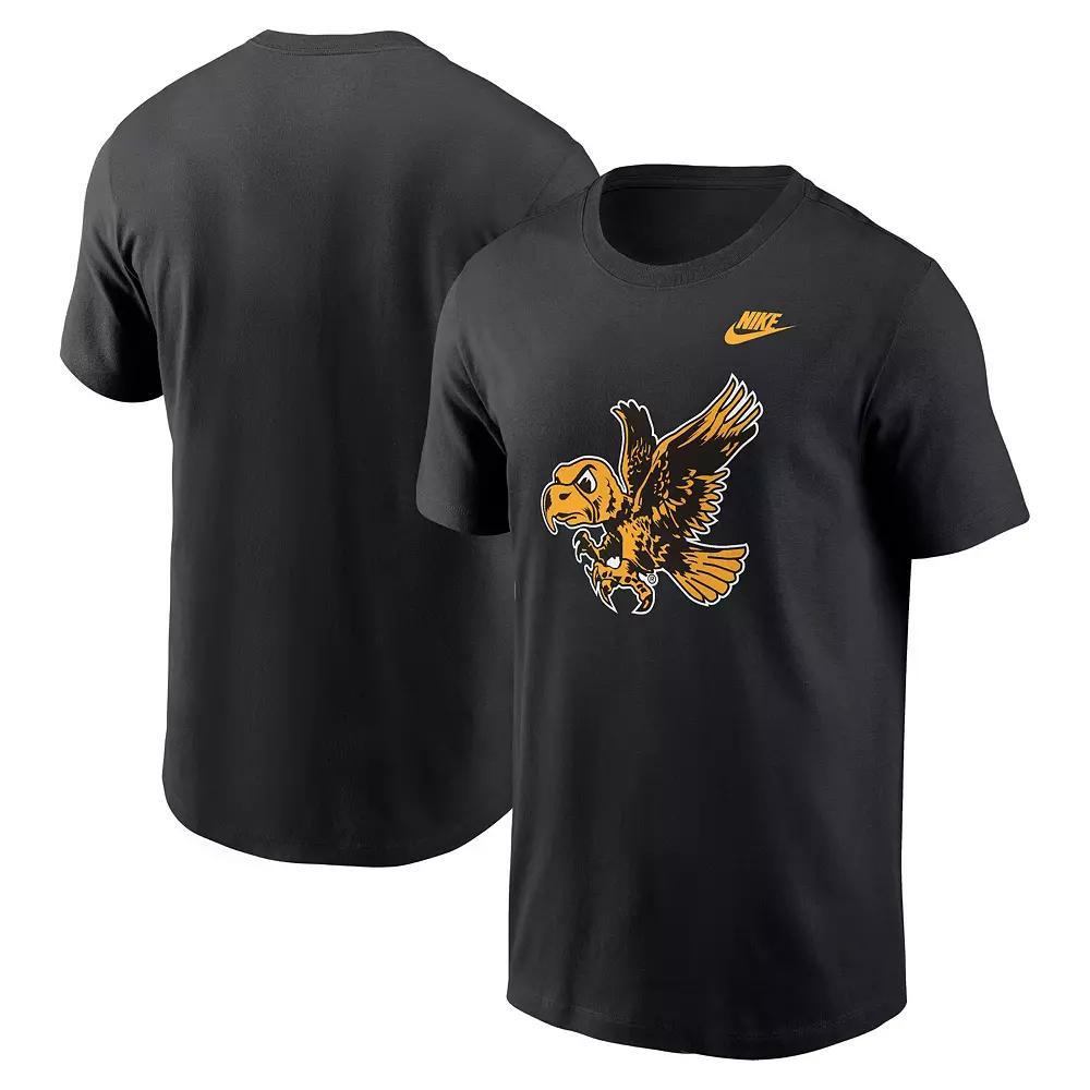 Men's Nike Black Iowa Hawkeyes Legacy Alternate Logo T-Shirt,  Product Image