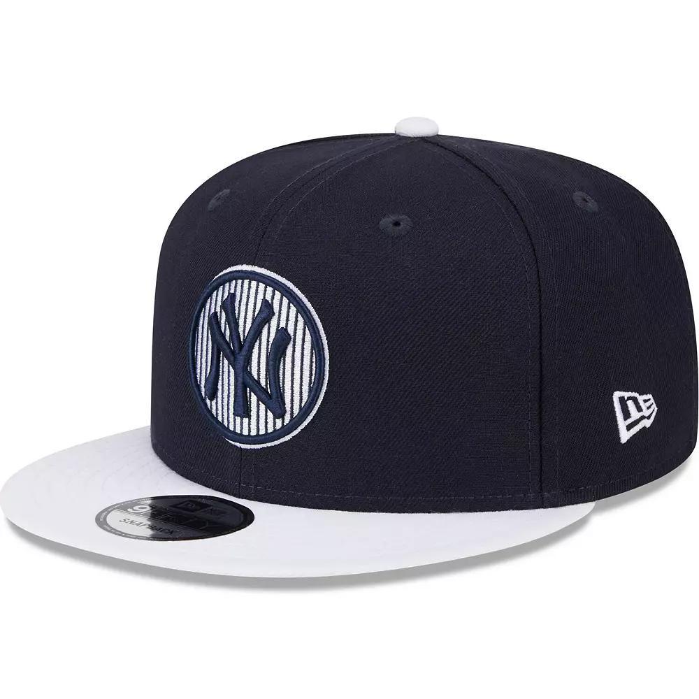 Men's New Era Navy New York Yankees 2024 Batting Practice 9FIFTY Snapback Hat, Blue Product Image