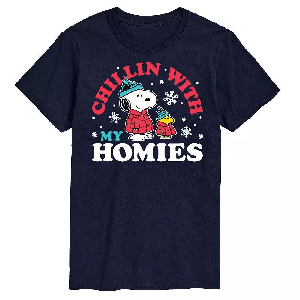 Men's Peanuts Chillin With My Homies Tee,  Product Image