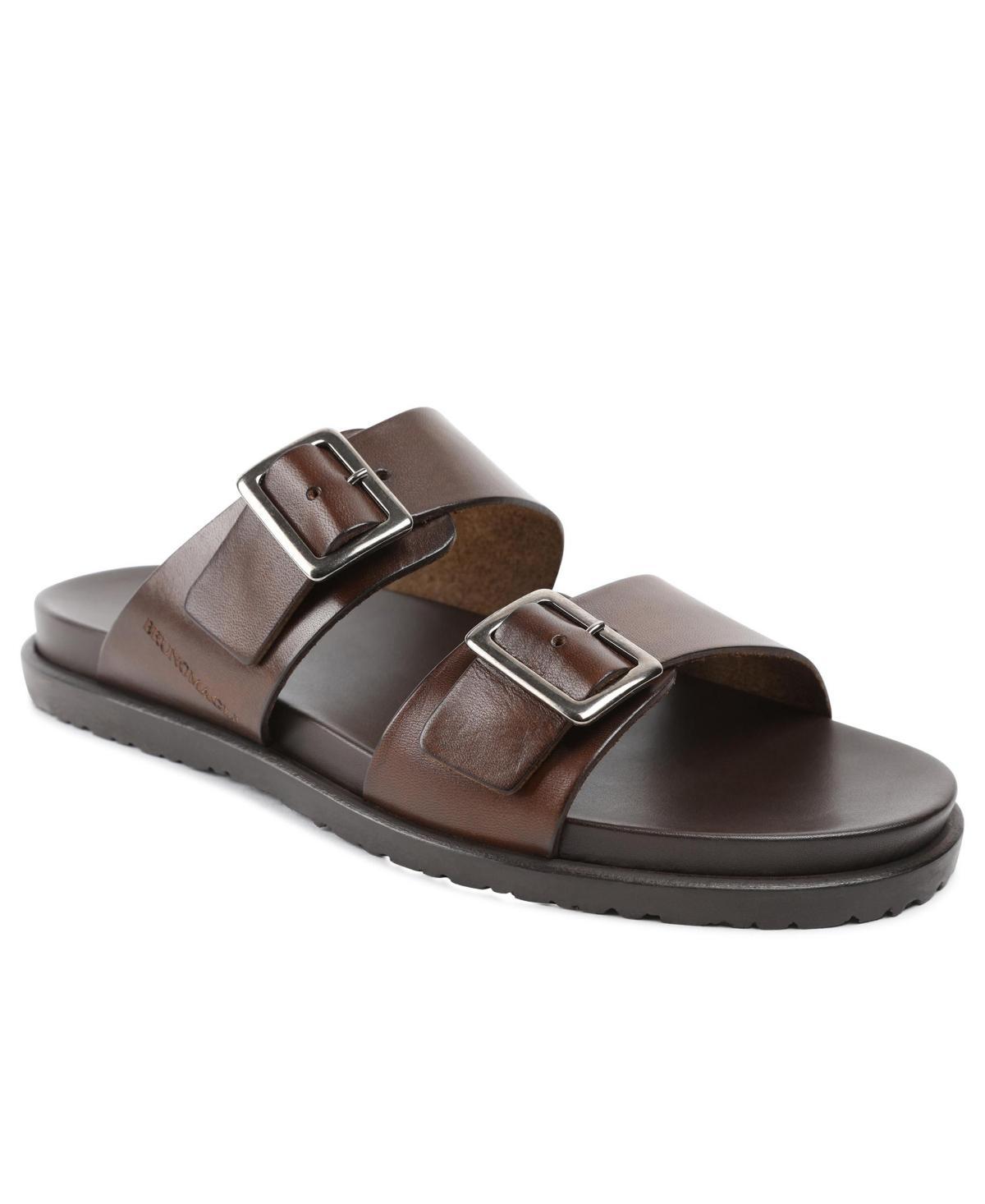 Mens Erasmo Double Buckle Leather Sandals Product Image