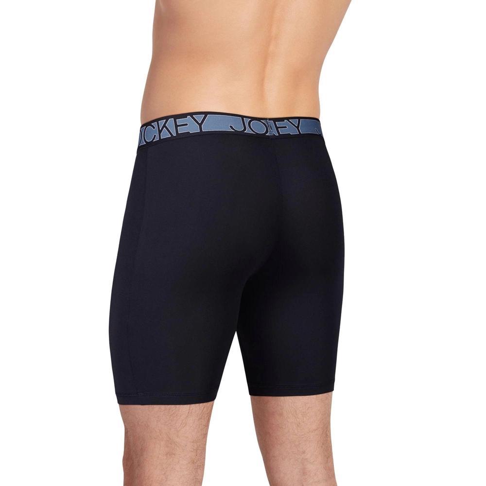 Jockey Men's Big Man Active Microfiber 9" Long Leg Boxer Brief - 2 Pack Product Image