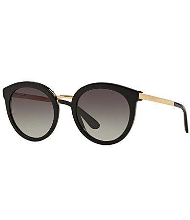 Dolce  Gabbana Womens Dg4268 52mm Round Sunglasses Product Image