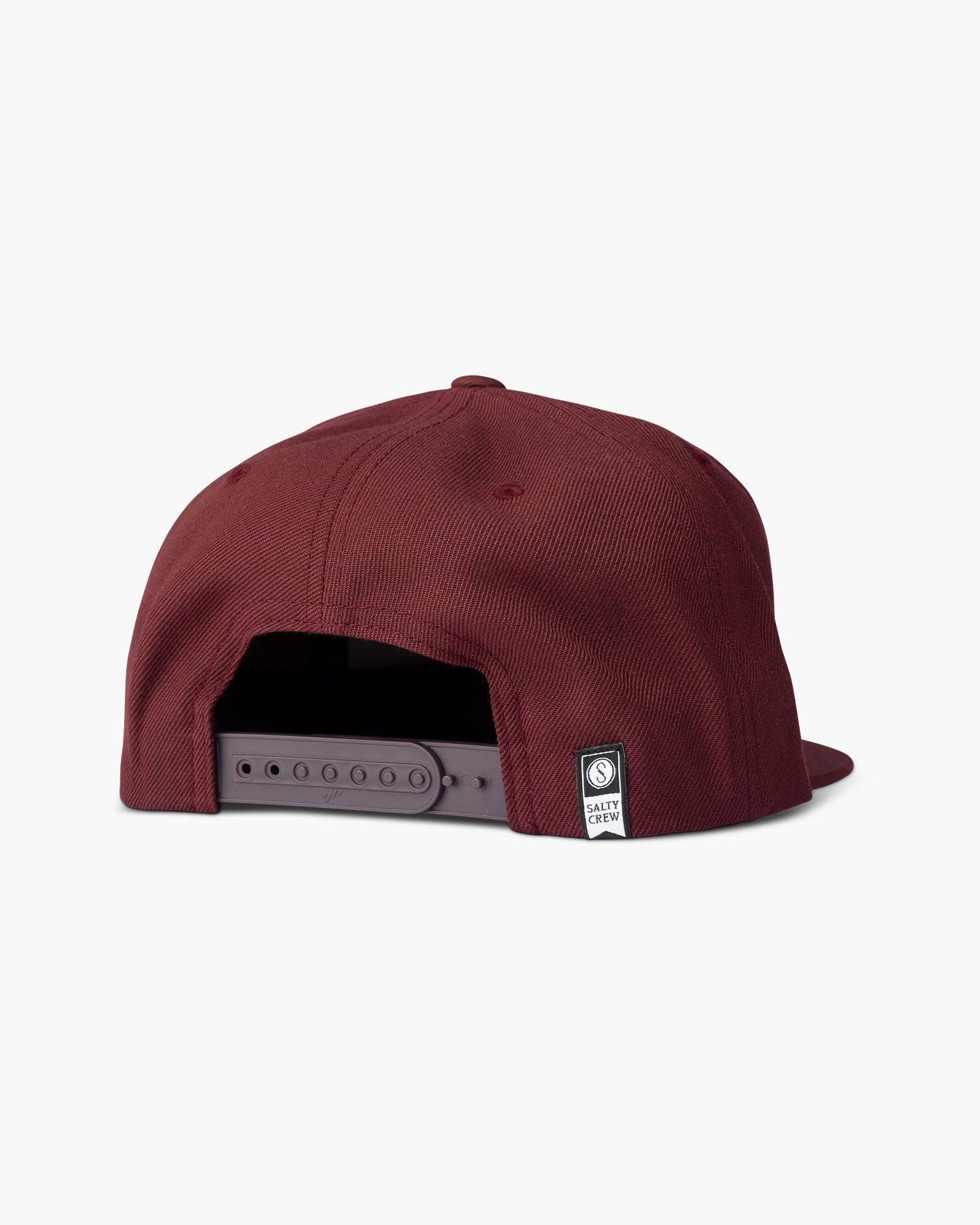 Tailgate 6 Panel Hat - Burgundy Male Product Image