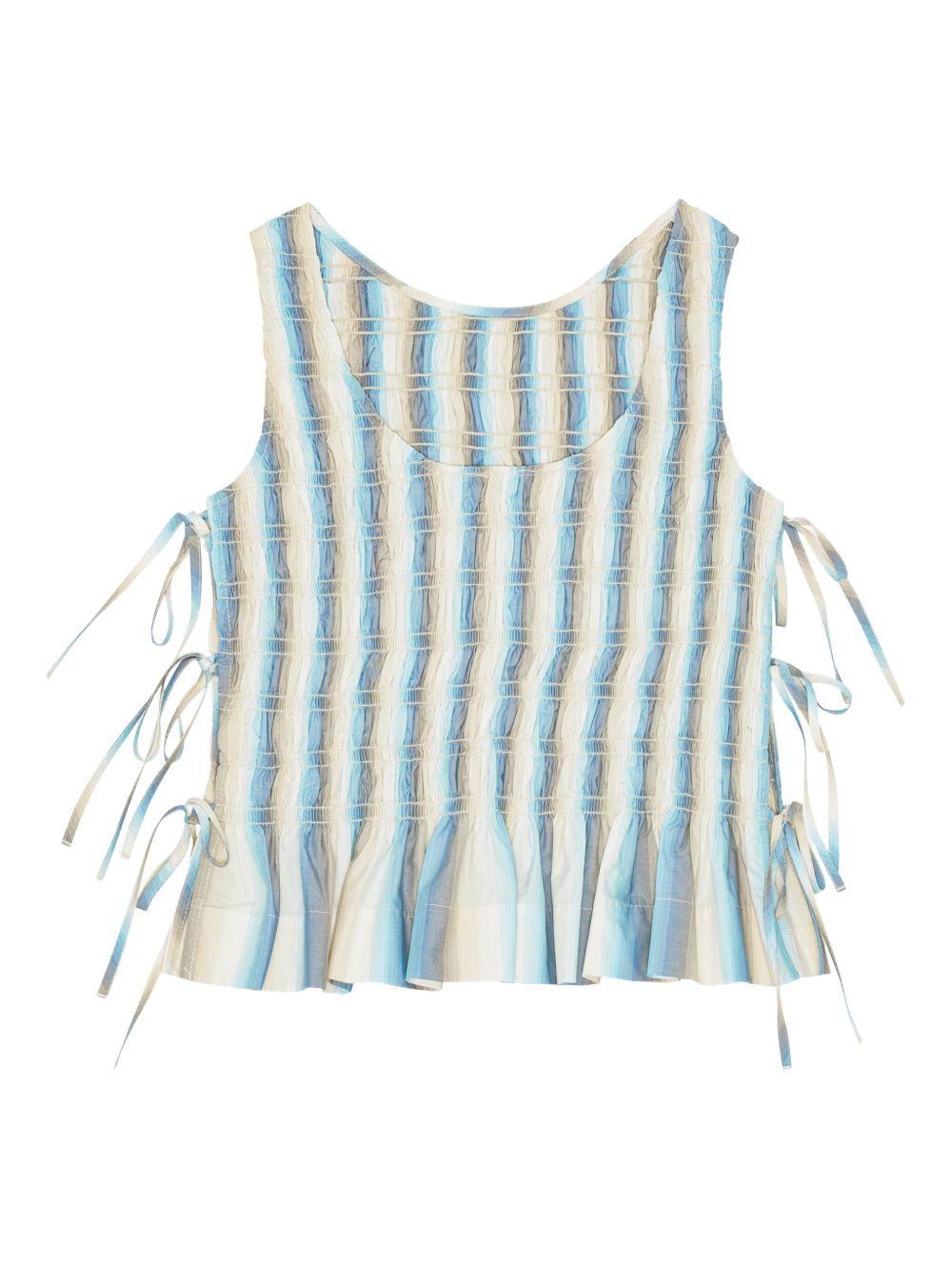 striped blouse Product Image