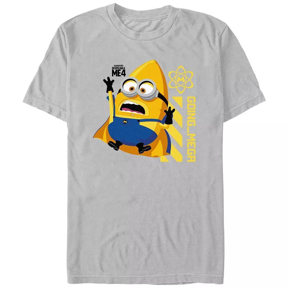 Men's Despicable Me 4 Going Mega Poster Graphic Tee,  Product Image