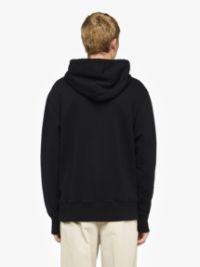 LOGO EMBROIDERY HOODIE in black | JW Anderson US  Product Image