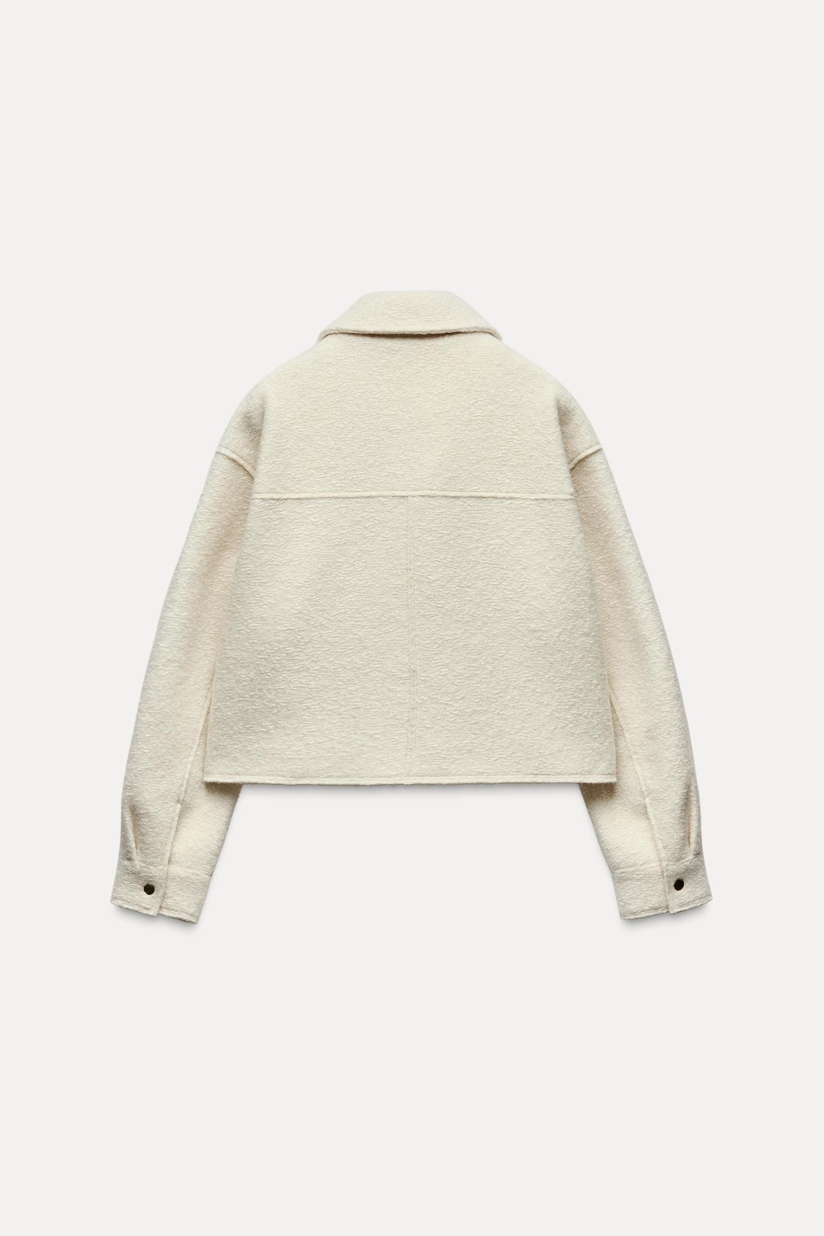 CROPPED BOUCLÉ JACKET Product Image