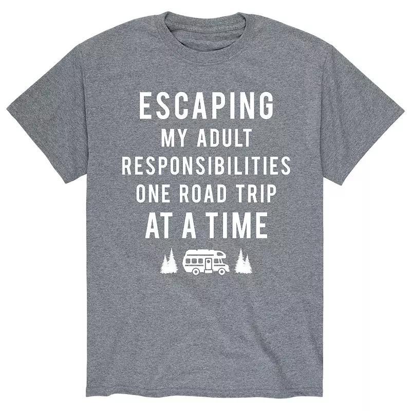 Men's Escaping Responsibilities Tee,  Product Image