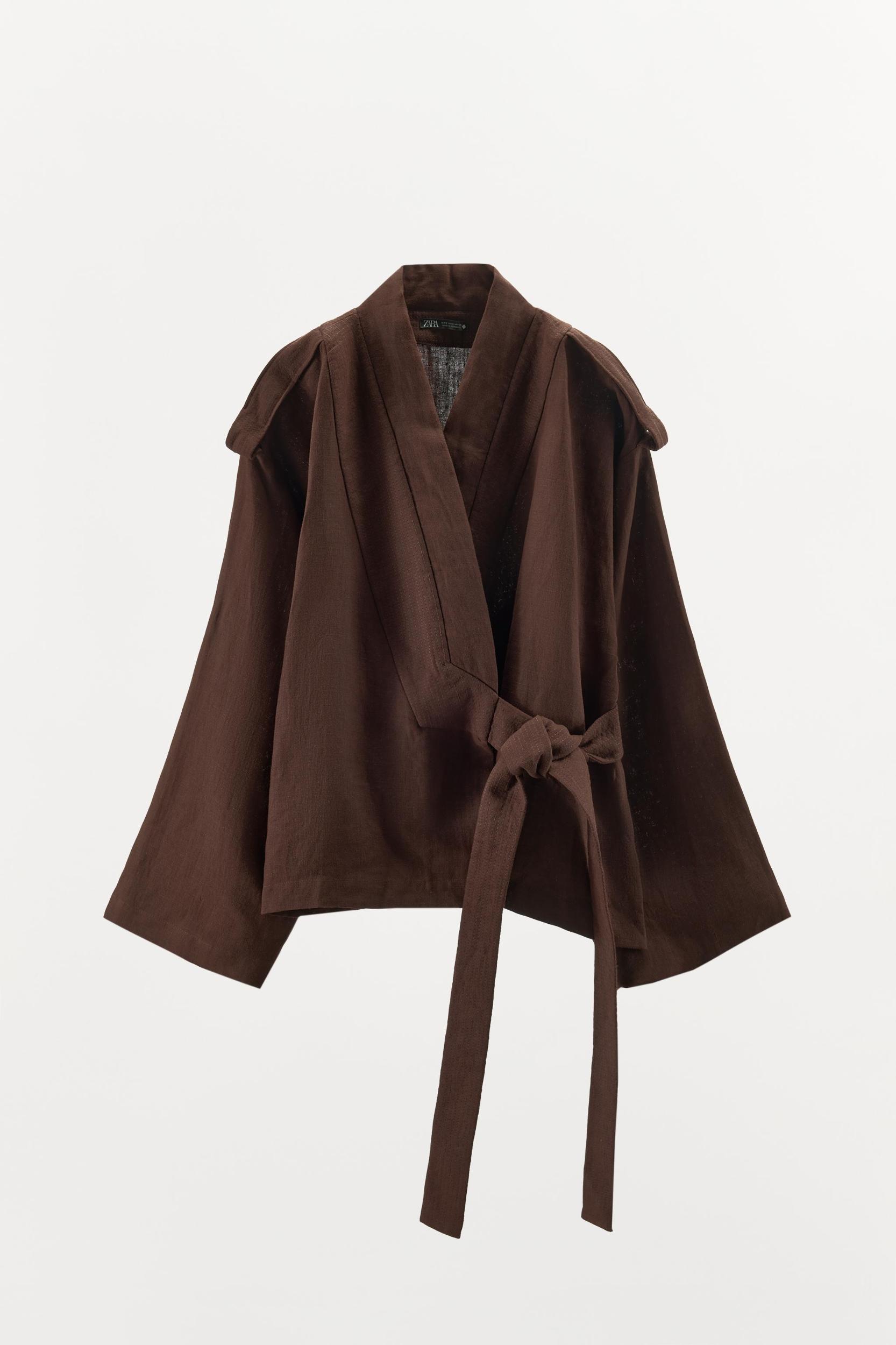 LIMITED EDITION 100% LINEN LOW-RISE PANTS Product Image