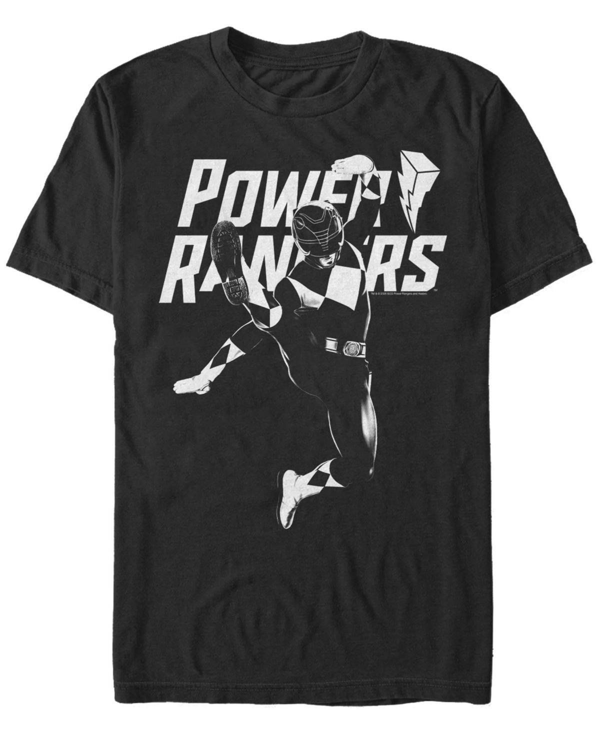 Men's Power Rangers White Ranger Action Pose Tee, Size: 3XL Product Image