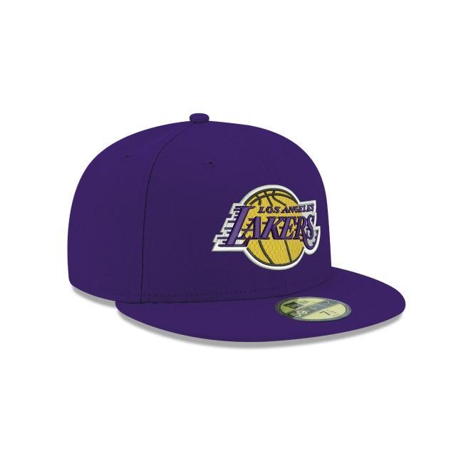 Los Angeles Lakers Team Color 59FIFTY Fitted Hat Male Product Image