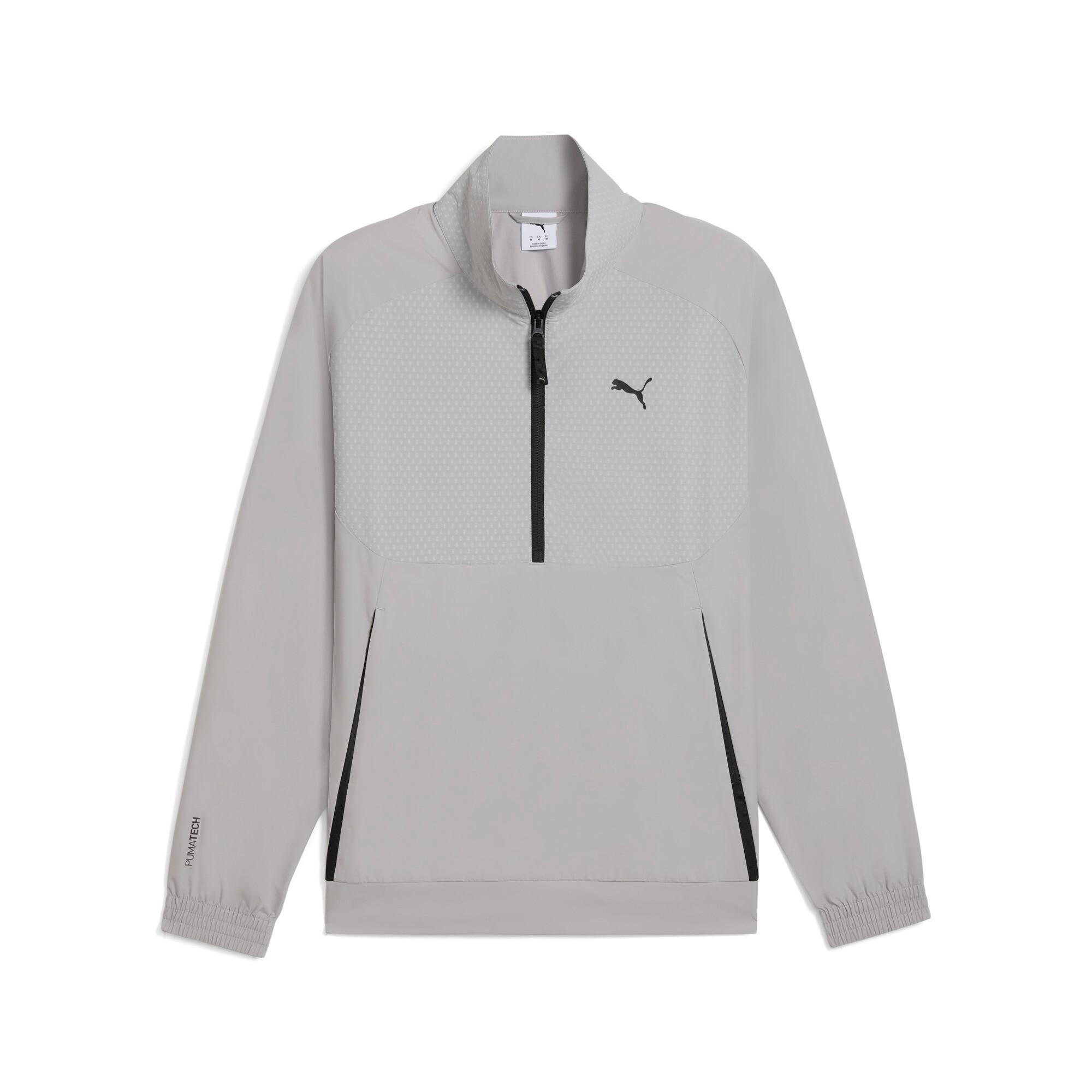 PUMATECH Half-Zip Crew Men in Grey Product Image