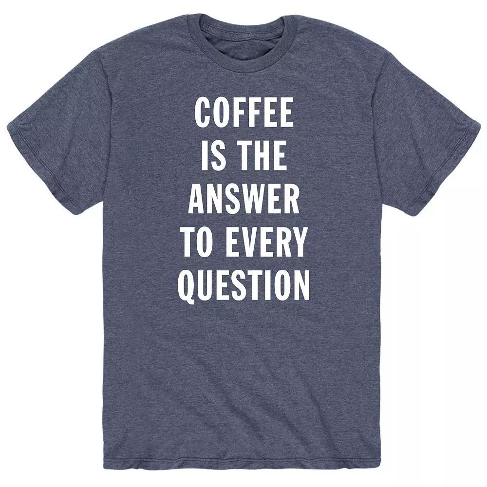 Men's Coffee Is The Answer Tee,  Product Image